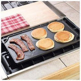 Pre-Seasoned Cast Iron Reversible Grill/Griddle