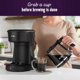 2 Cup Switch Coffee Maker, Black