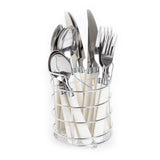  Sensations II 16-Piece Flatware Set with Wire Caddy