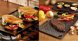 Pre-Seasoned Cast Iron Reversible Grill/Griddle