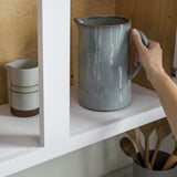 Smooth Top 20 In. x 6 Ft. Shelf Liner, Gray Damask