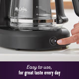 2 Cup Switch Coffee Maker, Black